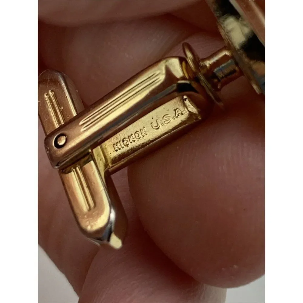 Vintage Hickok Cuff Links Door Knocker